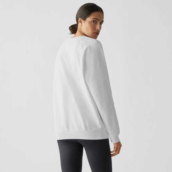 Balmain White Black Flocked Logo Sweatshirt - S - Picture 3 of 9